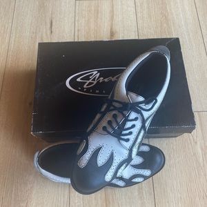 Sha Sha Fine Shoes- Golf Flames - M’s Size 8